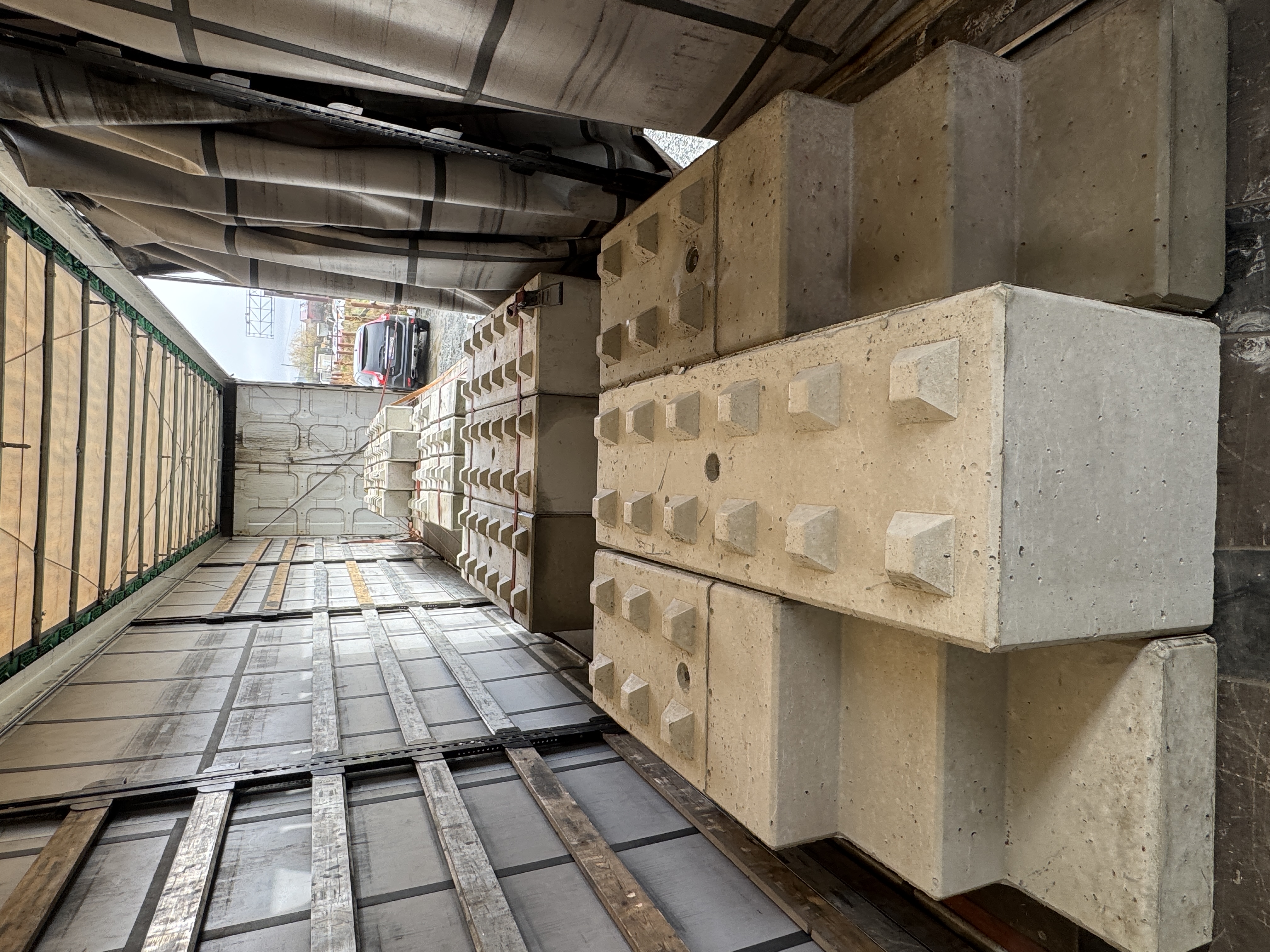 Blocuri din beton tip Lego (blocuri modulare)